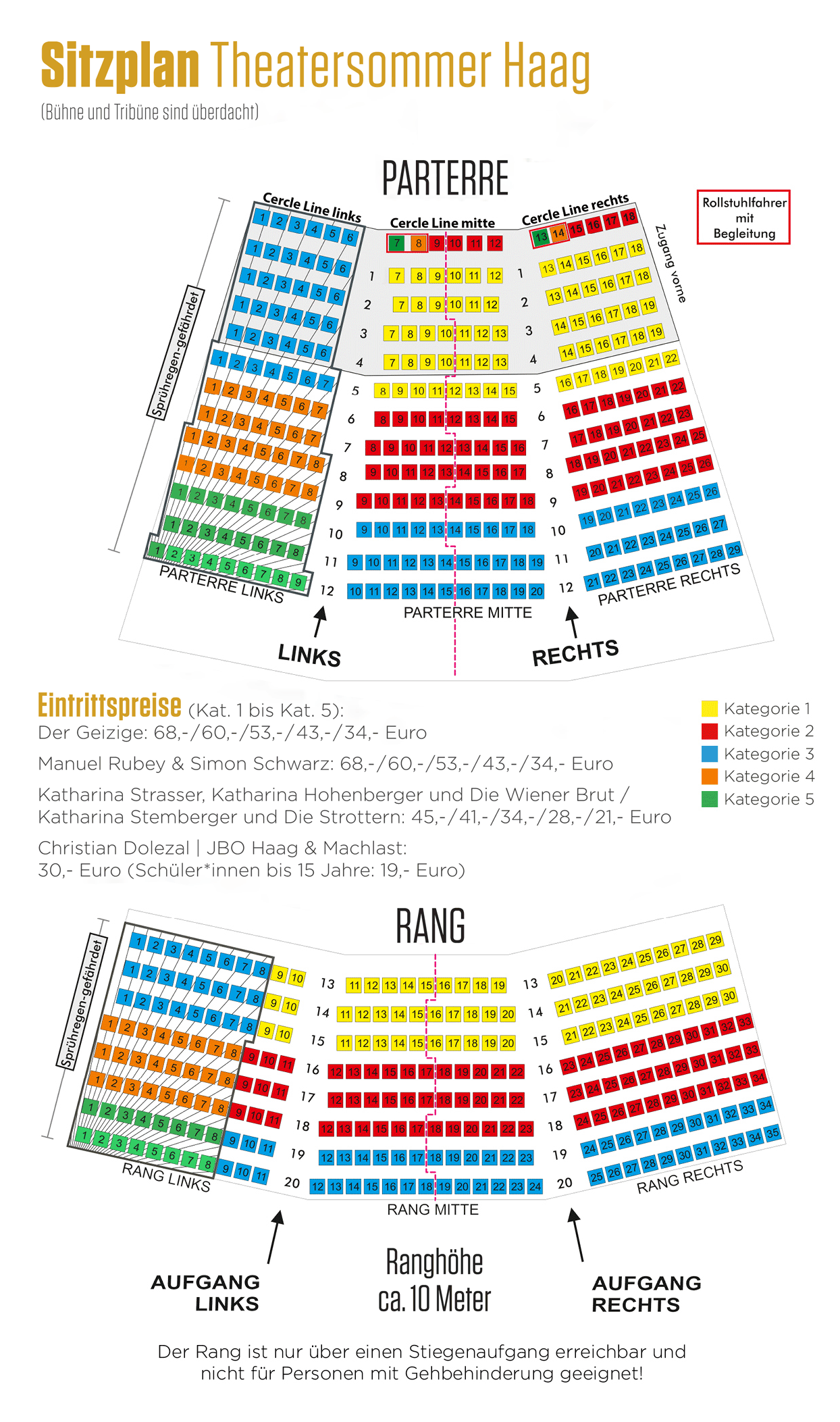 Sitzplan Haager Theatersommers 2026